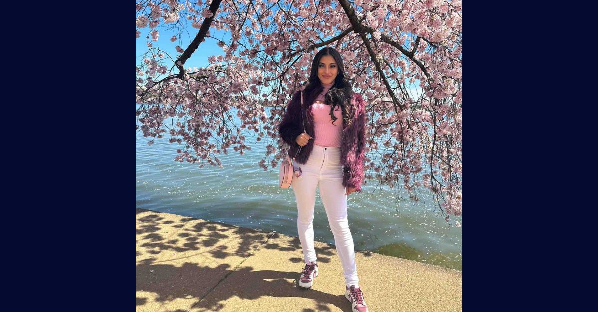 Sophia Leone at the National Cherry Blossom Festival 