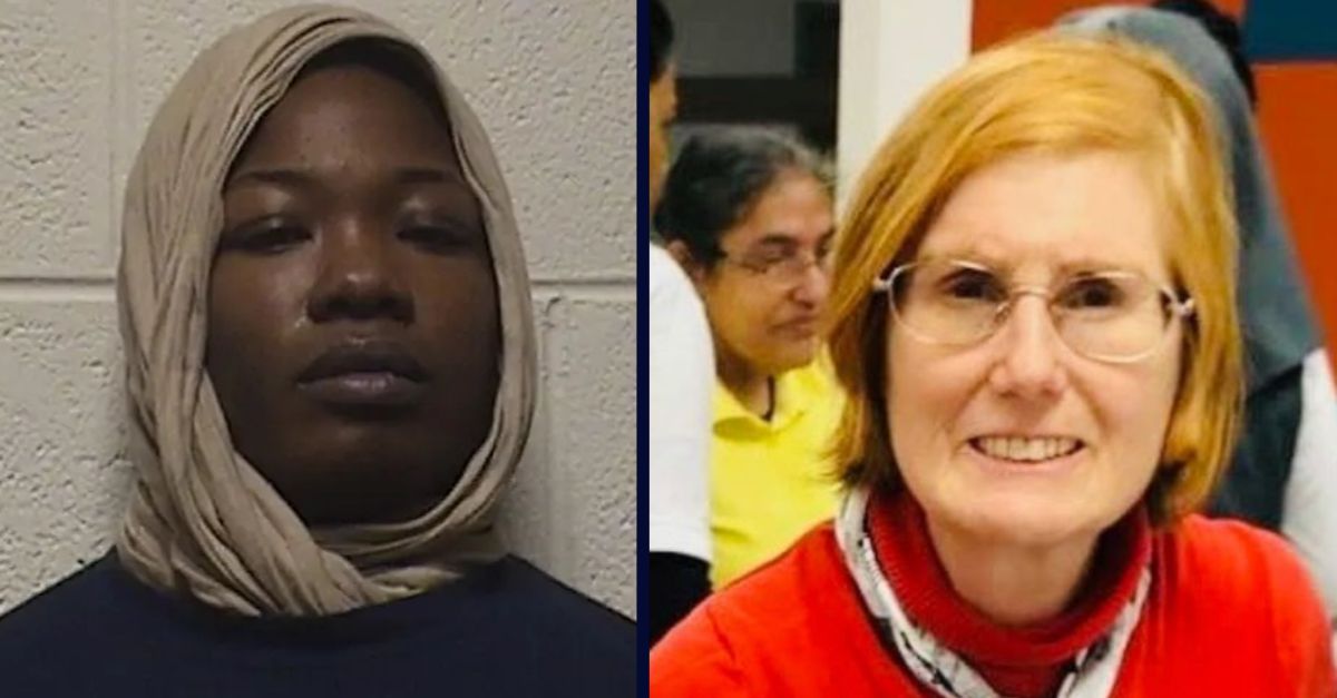 Sandra Kolalou, left, was convicted of the murder of Frances Walker, right. (Sandra Kolalou via Cook County Sheriff's; Victim photo from Facebook)