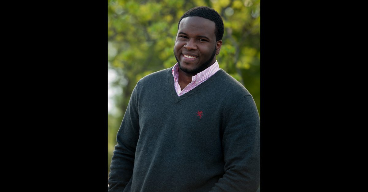 Botham Jean appears in a 2014 portrait released by Harding University, his alma mater.